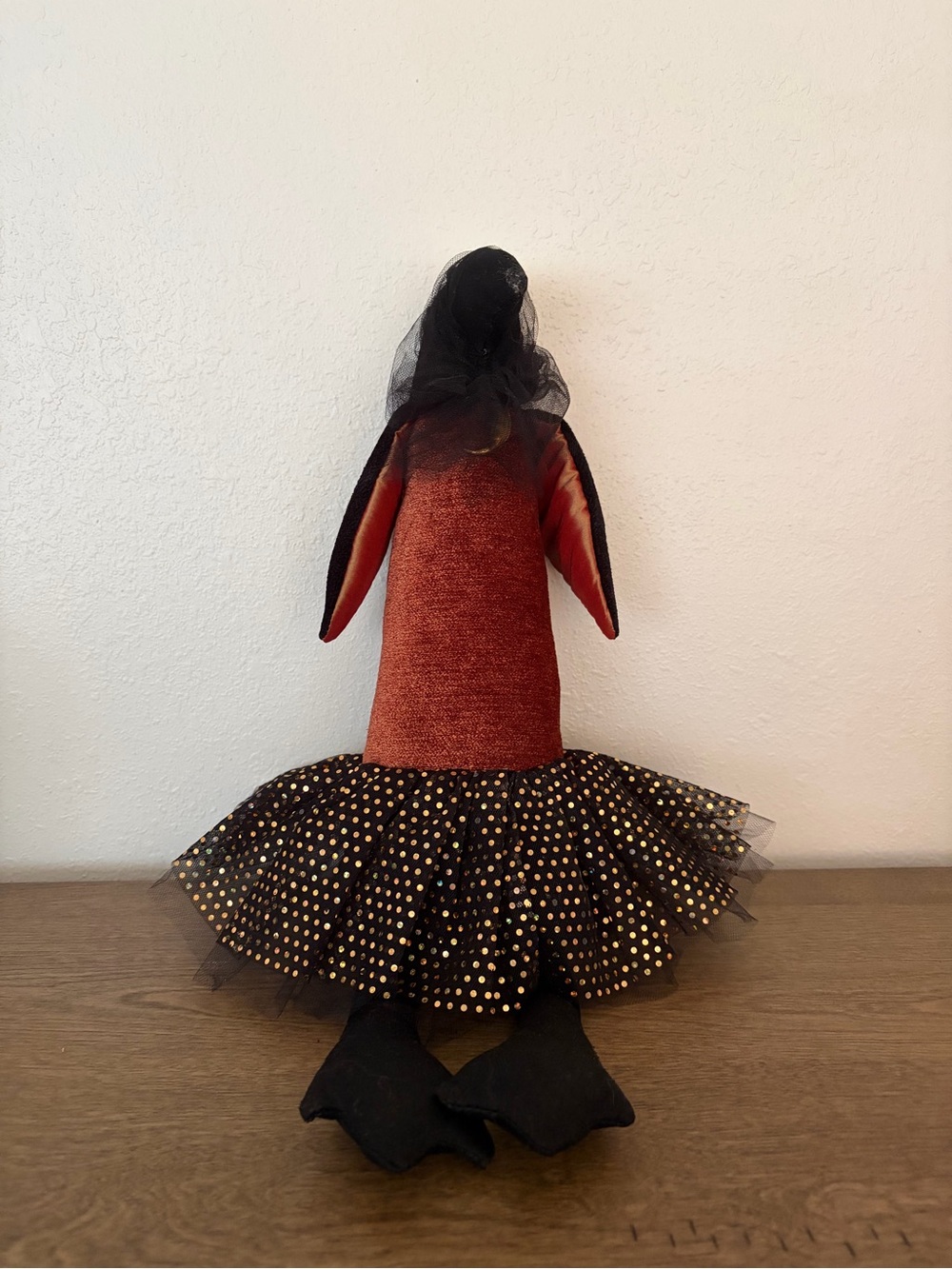Woof & Poof Bird / Raven /Crow Plush Doll 2008